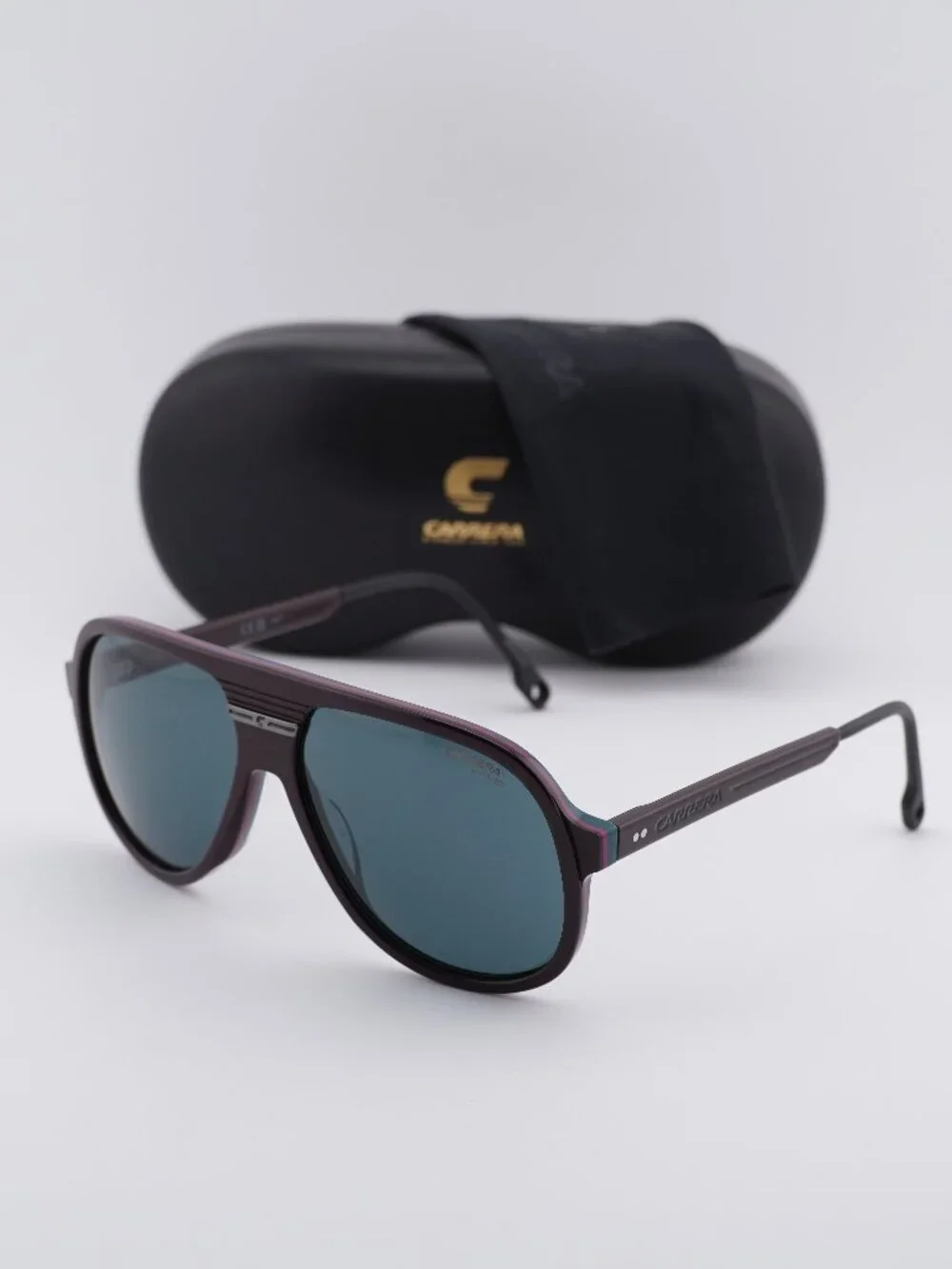 Carrera C SPORT 07/S 0LHF KU Aviator Sunglasses - Burgundy/Blue